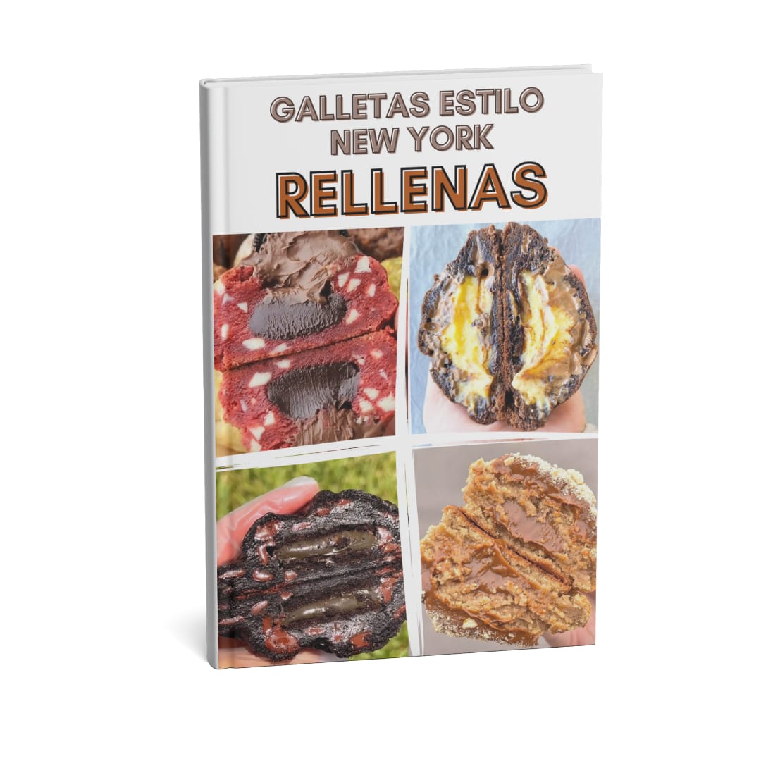 Ebook Galletas estilo New York rellenas + 5 bonos