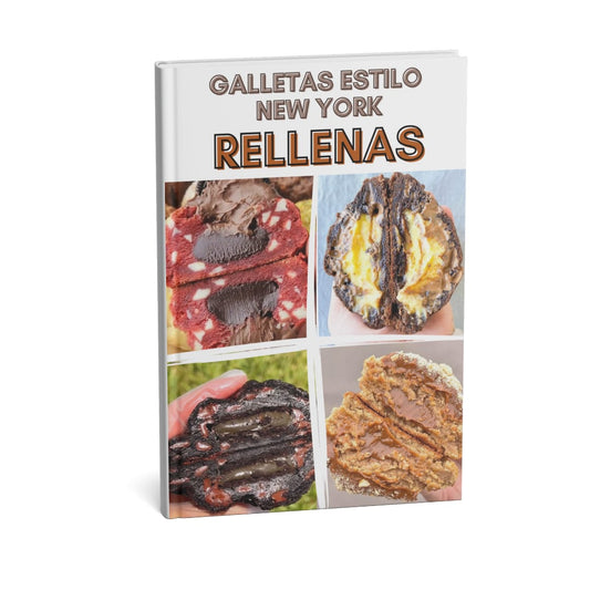 Ebook Galletas estilo New York rellenas + 5 bonos